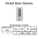 Sleeve size 3 nickel-SL3