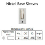 Sleeve size 4 nickel-SL4