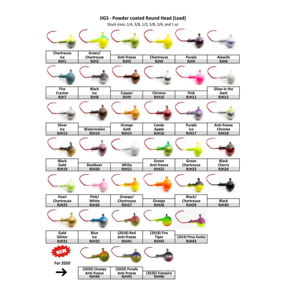 Jigs Round Head D&B Fishing