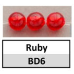 Translucent ruby-4mm
