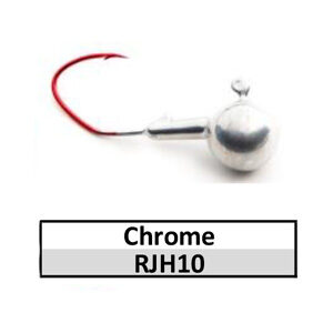 Jigs Round Head (lead product) – 3/8 oz – Chrome (JH10)