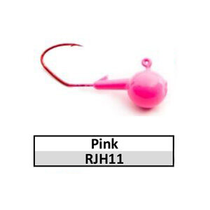 Jigs Round Head (lead product) – 1/2 oz – Pink (JH11)