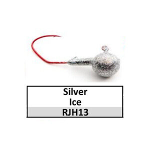 Jigs Round Head (lead product) – 1/2 oz – Silver Ice (JH13)