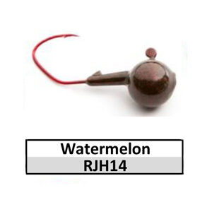 Jigs Round Head (lead product) – 1/4 oz – Watermelon (JH14)