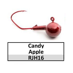 Jigs Round Head (lead product) – 3/8 oz – Candy Apple (JH16)