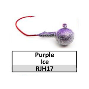 Jigs Round Head (lead product) – 1/4 oz – Purple Ice (JH17)