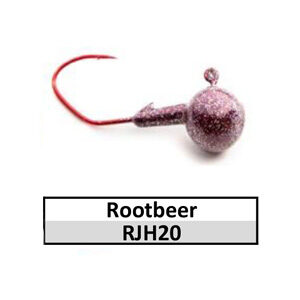 Jigs Round Head (lead product) – 3/8 oz – Rootbeer (JH20)