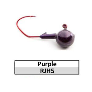 Jigs Round Head (lead product) – 1/2 oz – Purple (JH5)