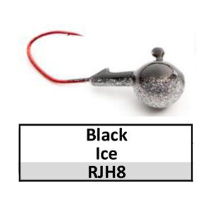 Jigs Round Head (lead product) – 3/8 oz – Black Ice (JH8)
