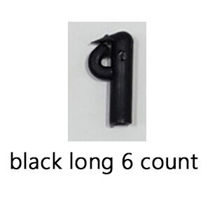 Black Long Quick Change Clevises (QCC-black long-6)