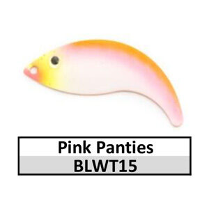 Size 4 Whiptail Custom Painted Spinner Blades – Pink Panties (BLWT15-4)