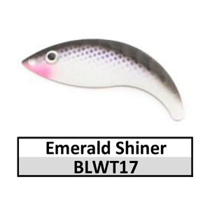 Size 4 Whiptail Custom Painted Spinner Blades – Emerald Shiner (BLWT17-4)