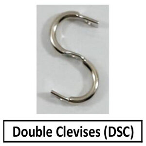 Double (S) Clevis (metal)(dsc)