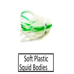 Soft Plastic Squid Bodies (lifelike action)