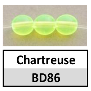 Beads 10mm Round Premium Chartreuse (BD86-10mm)