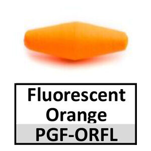 Double Tapered Peg Float Orange (PGF-ORFL)