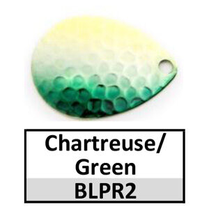 Size 4 Colorado Premium Rainbow Spinner Blades – BLPR2 chartreuse/green silver