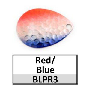Size 4 Colorado Premium Rainbow Spinner Blades – BLPR3dc red/blue silver