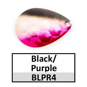 Size 5 Colorado Premium Rainbow Spinner Blades – BLPR4 black/purple silver