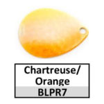 BLPR7 chartreuse/orange silver