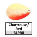 BLPR8 chartreuse/red gold