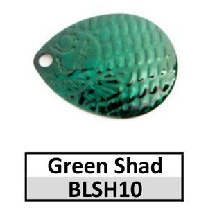 Size 4 Colorado Proscale Spinner Blades – BLSH10 green shad