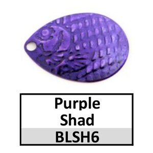 Size 3 Colorado Proscale Spinner Blades – BLSH6 purple shad