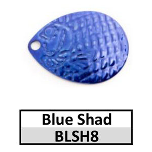 Size 4 Colorado Proscale Spinner Blades – BLSH8 blue shad