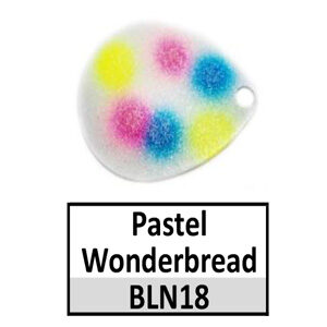 Willow NB Custom Painted Spinner Blades – N18/N6 Pastel Wonderbread