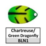 BLN1 chartreuse/green dragonfly