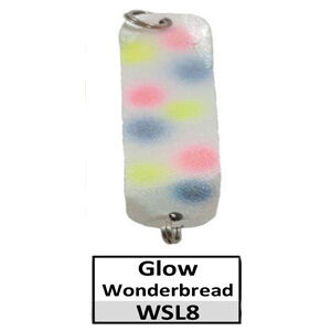 Walleye Slasher-Dodger – Glow Wonderbread (WSL8)
