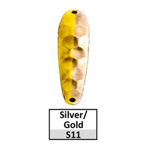 Walleye Spoons – silver, copper, painted backs