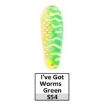 I've Got Worms Green-S54