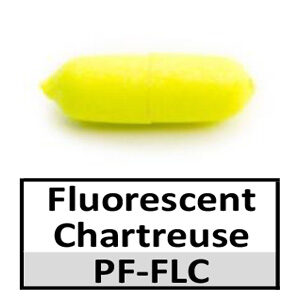 Pill Style Rig Floats Fluorescent Chartreuse (PF-FLC)