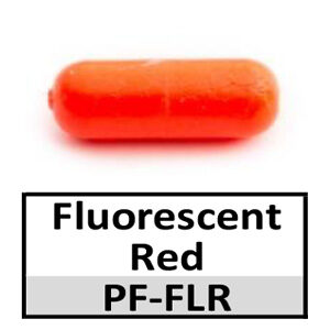 Pill Style Rig Floats Fluorescent Red (PF-FLR)
