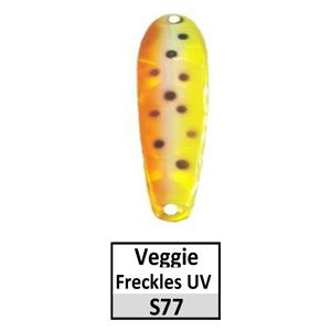 Walleye Spoons – silver, copper, painted backs