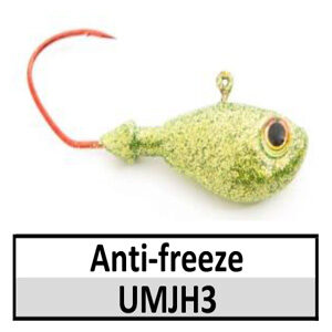 Ultra Minnow Jig Head (lead product) – 1 oz – Antifreeze (JH3)