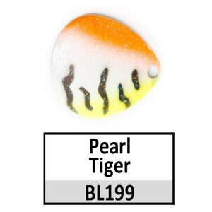 Size 4 Colorado TS Pattern Spinner Blades – 199 Pearl Tiger