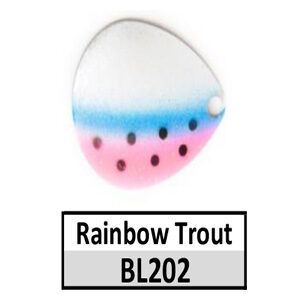 Size 5 Indiana NB CP Spinner Blades – 202 Rainbow Trout