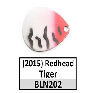 Size 4 Colorado TS Pattern Spinner Blades – N202 Redhead Tiger