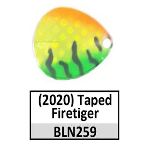 Size 4 Colorado TS Pattern Spinner Blades – N259 Taped Firetiger