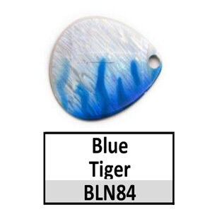 Size 4 Colorado TS Pattern Spinner Blades – N84 Blue Tiger