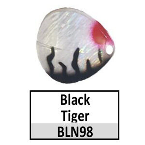 Size 4 Colorado TS Pattern Spinner Blades – N98 Black Tiger