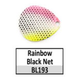 BL193 rainbow black net