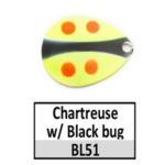 BL51/BL119 chartreuse w/ black bug