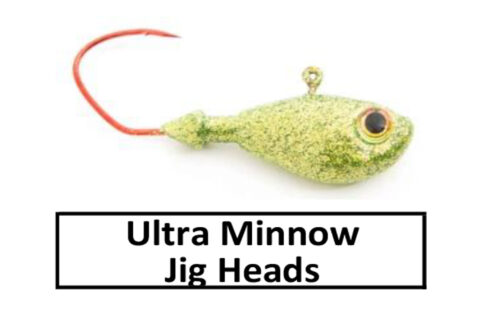 Ultra Minnow Jig Head (lead product) – 1 oz - D&B Fishing
