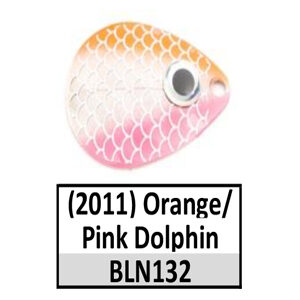 Size 4 Colorado Premium CP Spinner Blades – BLN132s Orange/Pink Dolphin