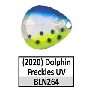 Size 5 Colorado CP UV Spinner Blades – N264 Dolphin Freckles UV
