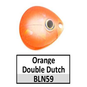 Size 4 Colorado Premium CP Spinner Blades – BLN59g Orange Double Dutch