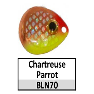 Size 4 Colorado Premium CP Spinner Blades – BLN70c Chartreuse Parrot